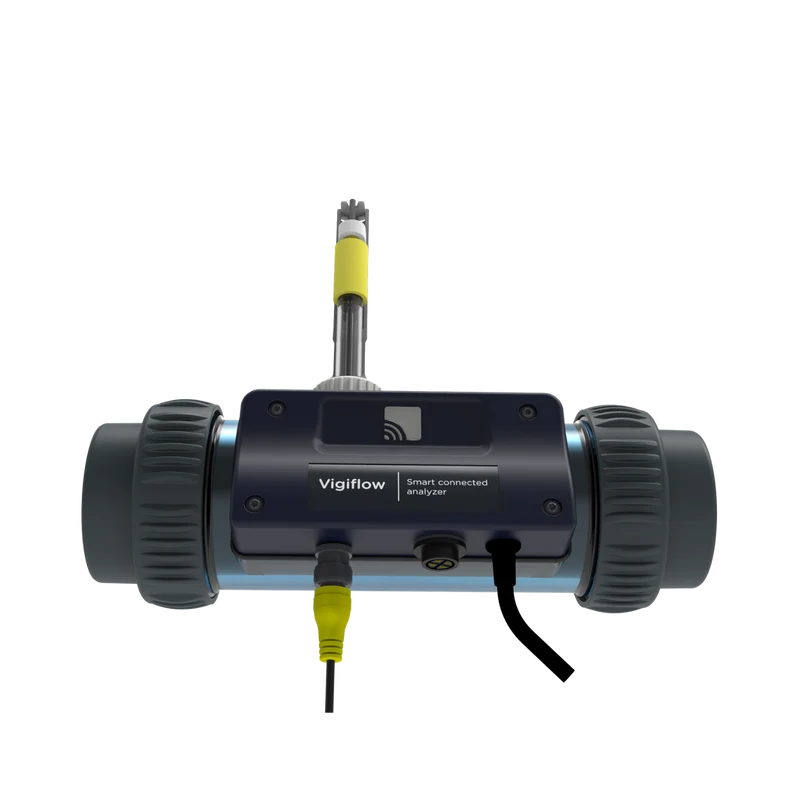 VigiFlow - Analyseur connecté 4 en 1 pour piscine au sel