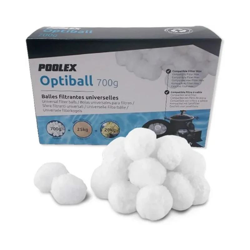 Balles filtrantes Poolex OPTIMAX BALLES – 700g (25kg sable)