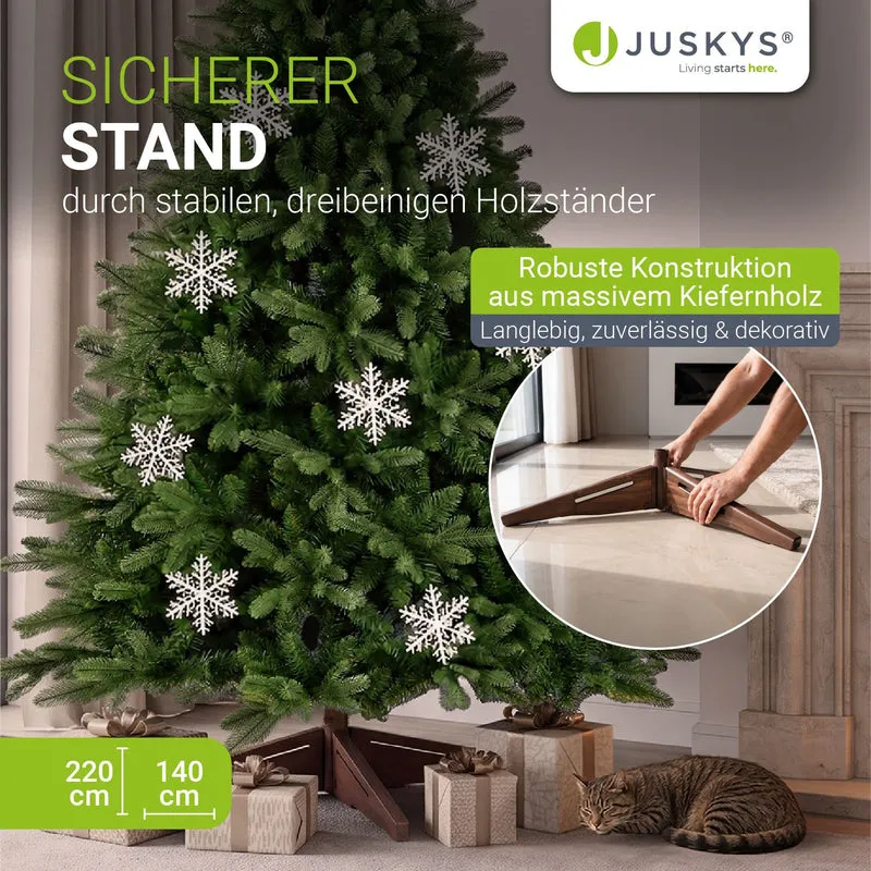 Sapin de Noël artificiel Norvi – aspect Nordmann – 150 à 220 cm