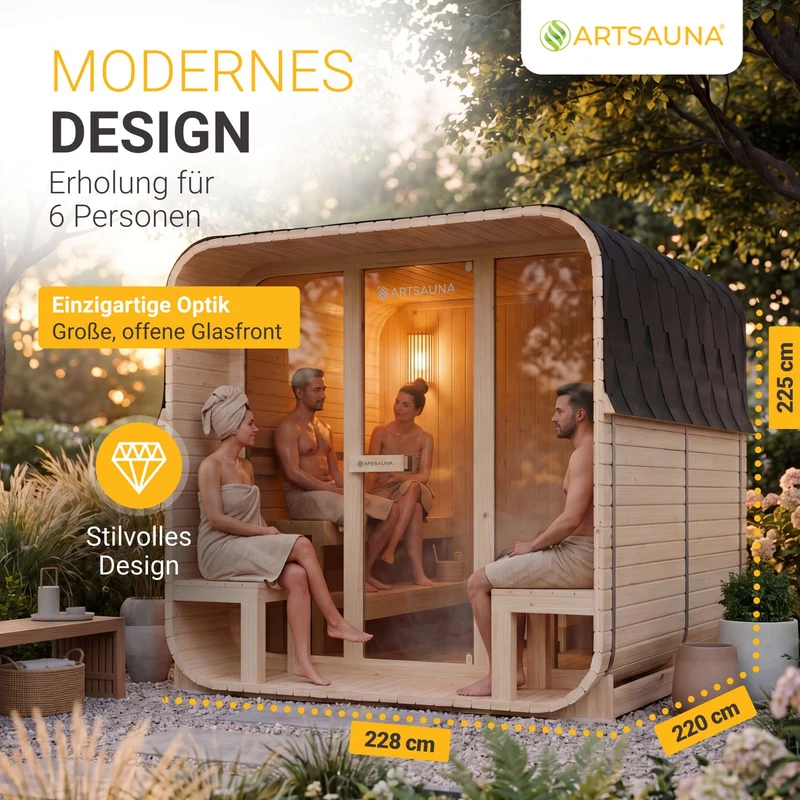 Sauna finlandais Fjora XL
