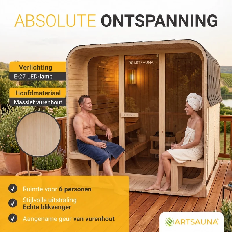 Sauna finlandais Fjora XL