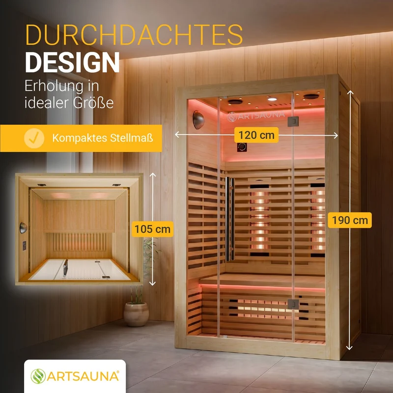 Sauna infrarouge Trondheim 120
