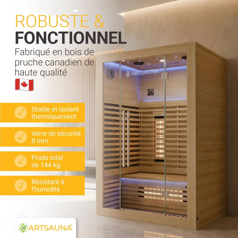 Sauna infrarouge Trondheim 120