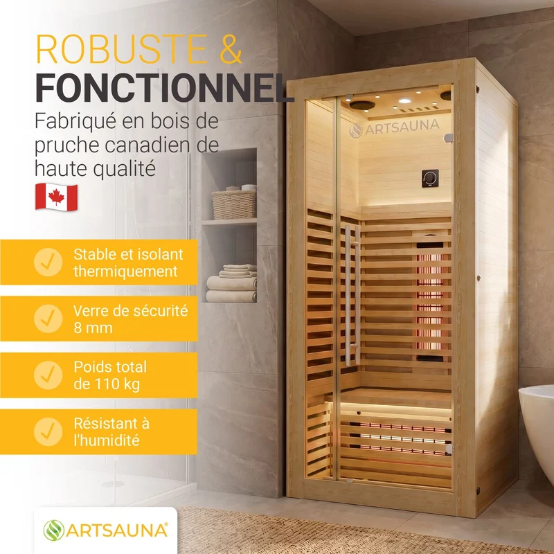 Sauna infrarouge Trondheim 90