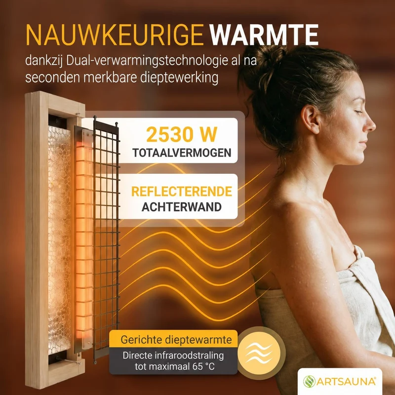 Sauna infrarouge Malmö 140 - noir