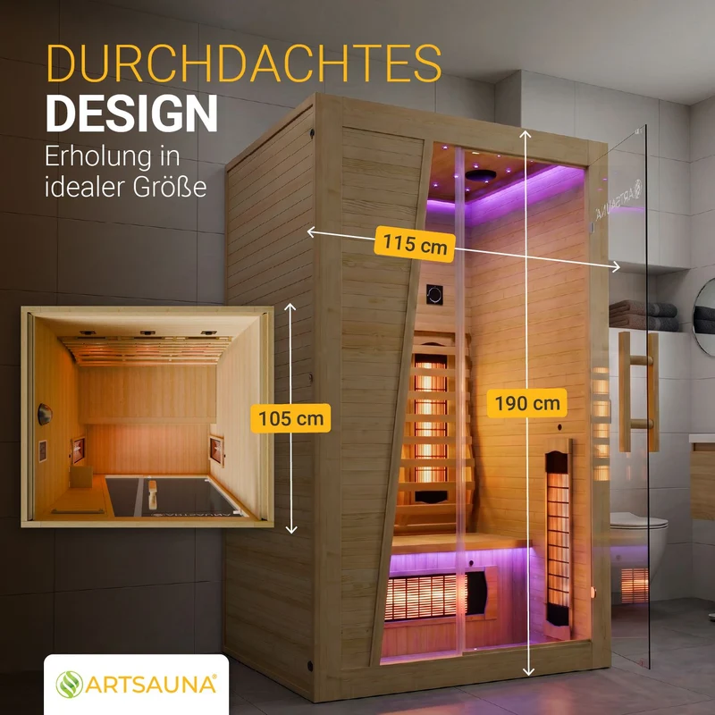 Sauna infrarouge Bergen 115