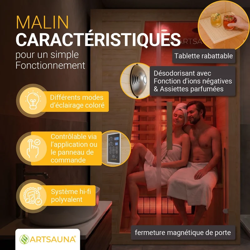 Sauna infrarouge Bergen 115