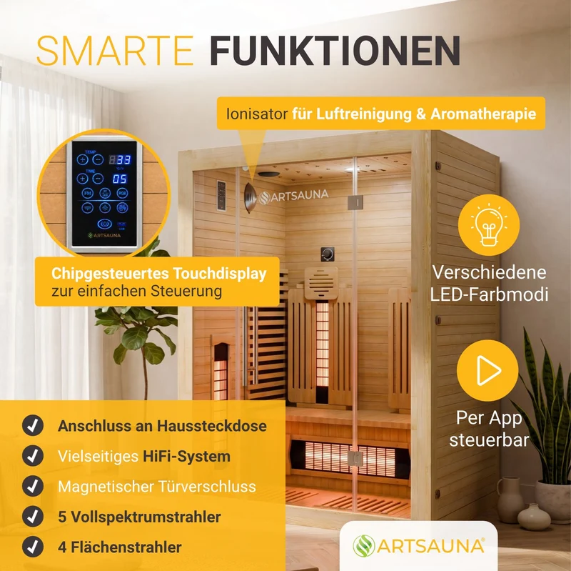 Sauna infrarouge Aarhus 140