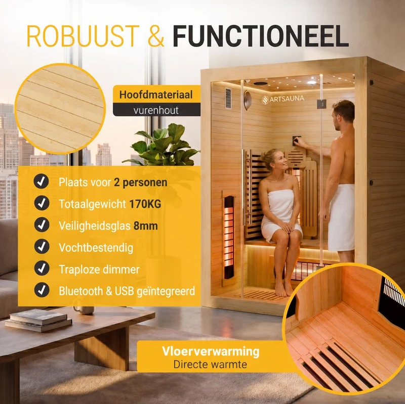 Sauna infrarouge Aarhus 140