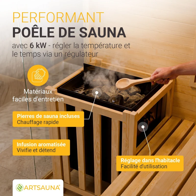 Sauna traditionnel Vantaa - nature