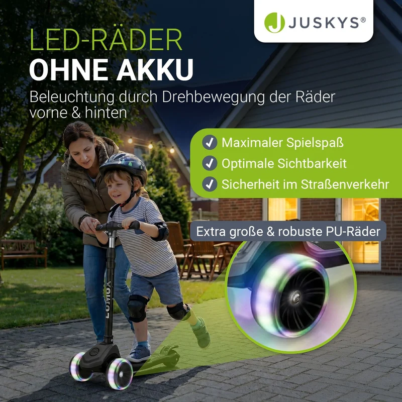 Trottinettes pour enfants pour des aventures en toute sécurité