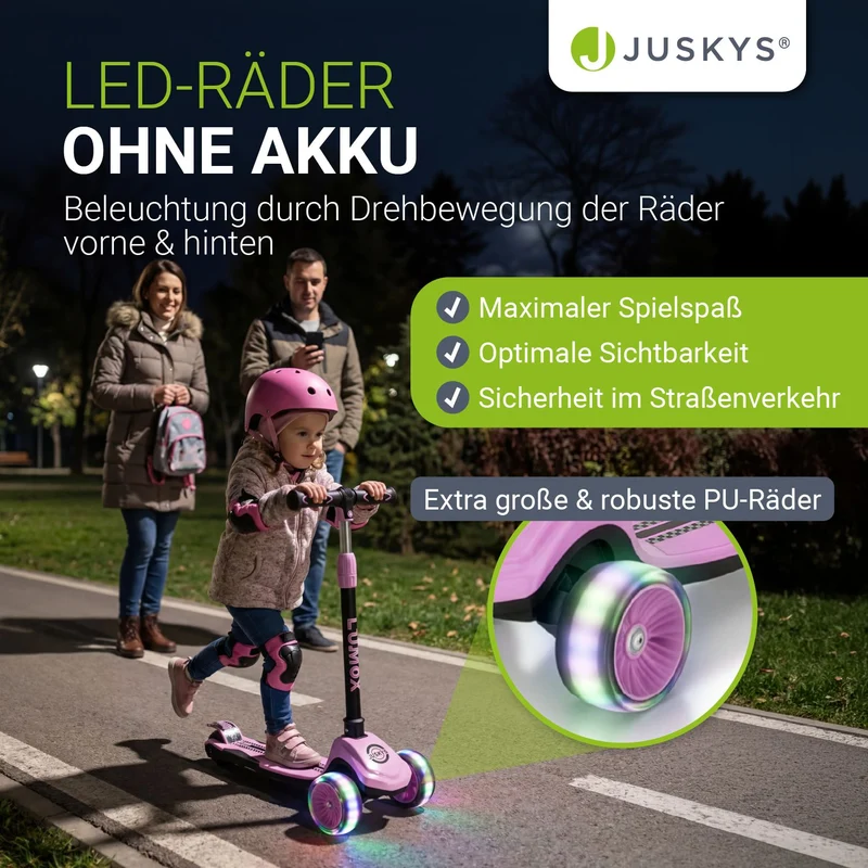 Trottinettes pour enfants pour des aventures en toute sécurité