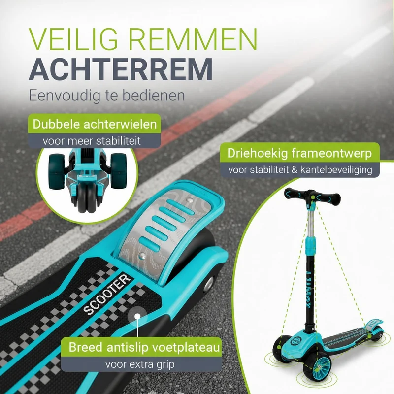 Trottinettes pour enfants pour des aventures en toute sécurité