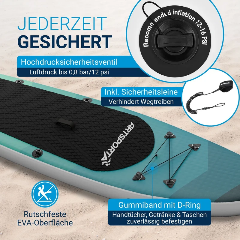 Stand up paddle avec siège kayak – set complet