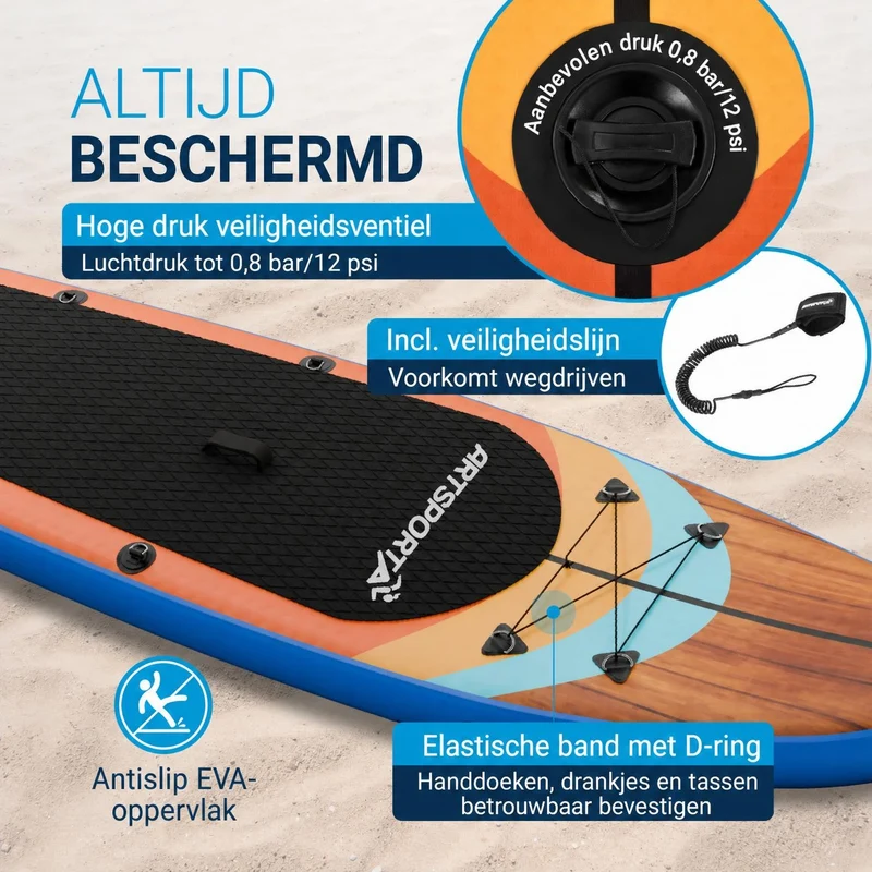 Stand up paddle avec siège kayak – set complet