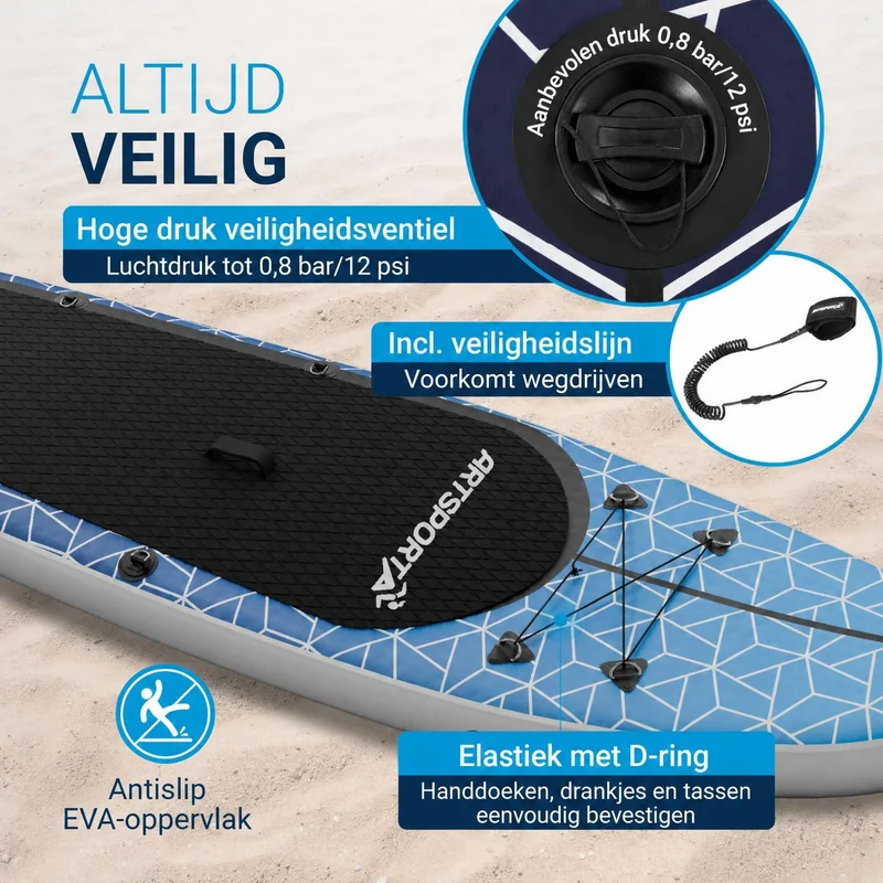 Stand up paddle avec siège kayak – set complet