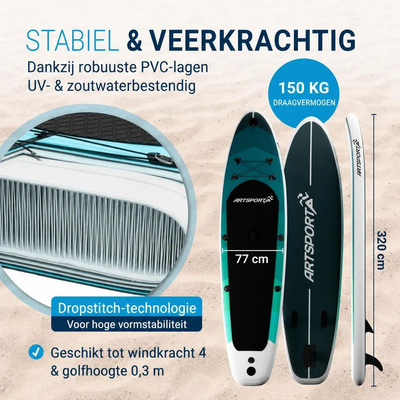 Stand up paddle avec siège kayak – set complet