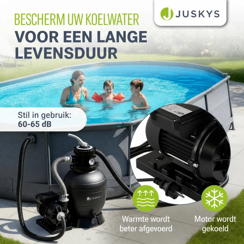 Système de filtration à sable pour piscines jusqu'à 30 000 litres