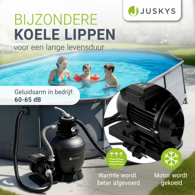 Système de filtration à sable pour piscines jusqu'à 30 000 litres