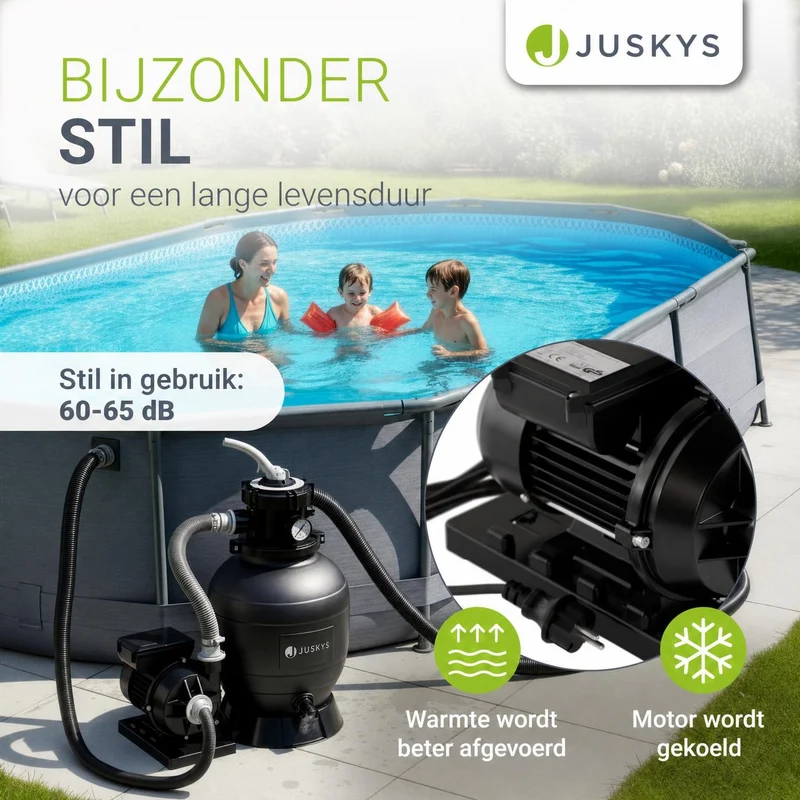 Système de filtration à sable pour piscines jusqu'à 30 000 litres