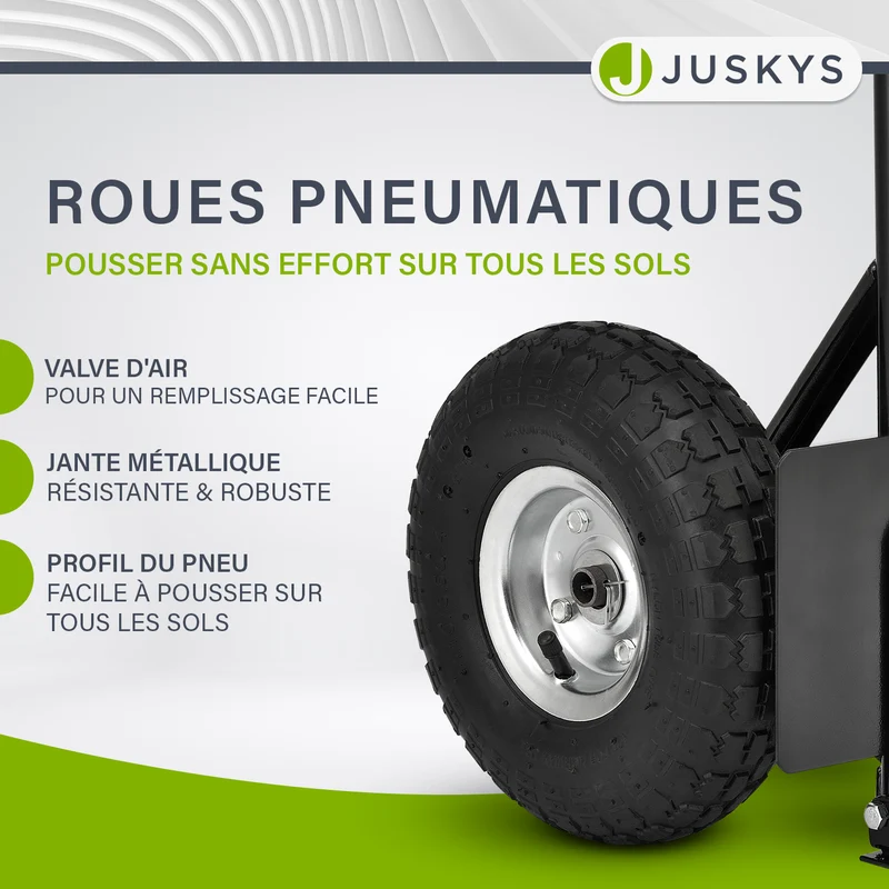 Diable de manutention Basic – pliable, charge 100 kg, noir