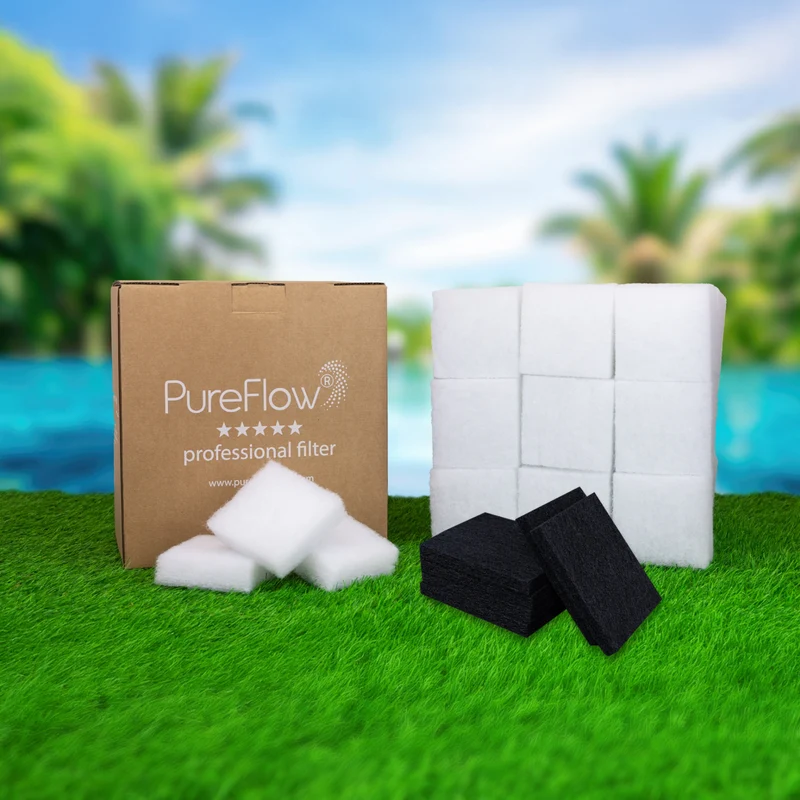 PureFlow® POOL 3D Filter + Aktivkohlefilter