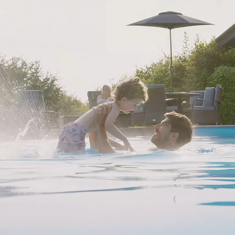 Pompe à chaleur Inverter 18 kW pour piscine jusqu'à 80 m³ - avec interface RS485
