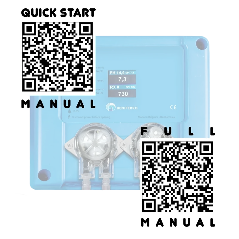 Pool TWIN COMBO - Doseur chlore/pH 12V compact - kit à monter soi-même - piscine/spa 1 à 150 m³