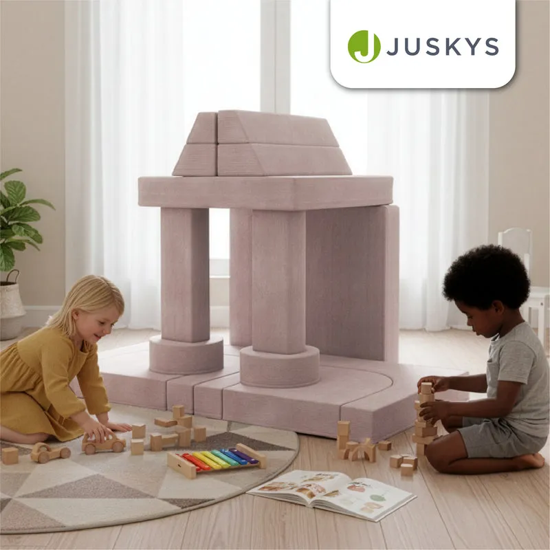 Canapé enfant Kayo en velours côtelé – modulable, lit d'appoint