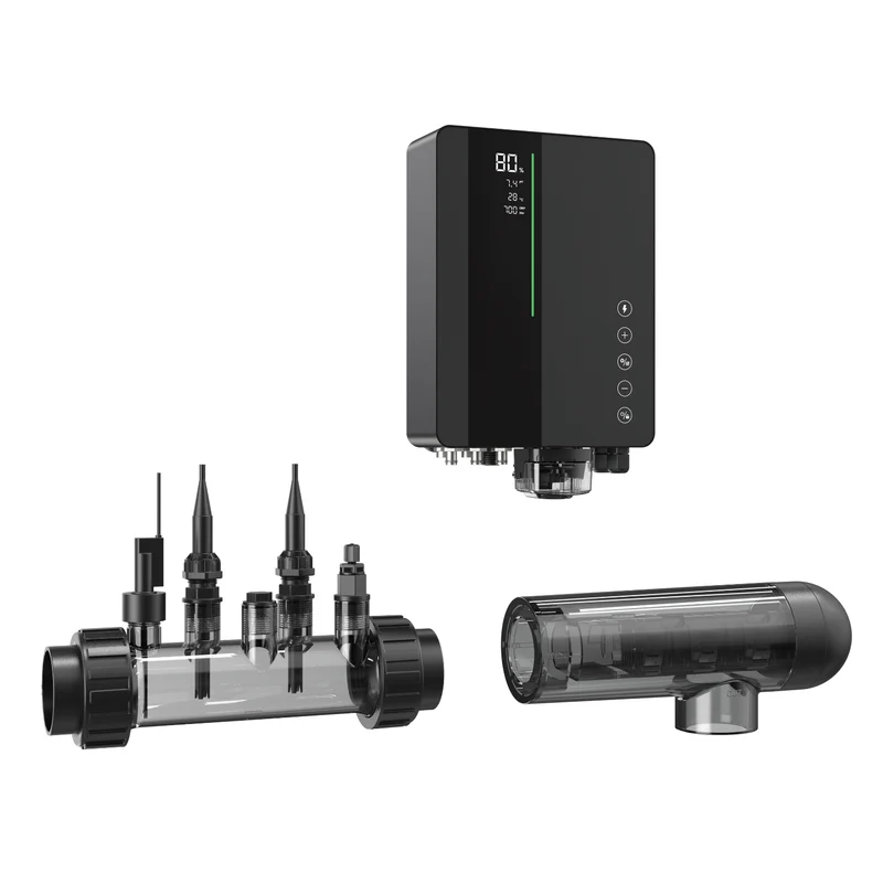 Électrolyseur Aquark InverClear Premium 22 - Inverter avec pH & Redox (75 m³)