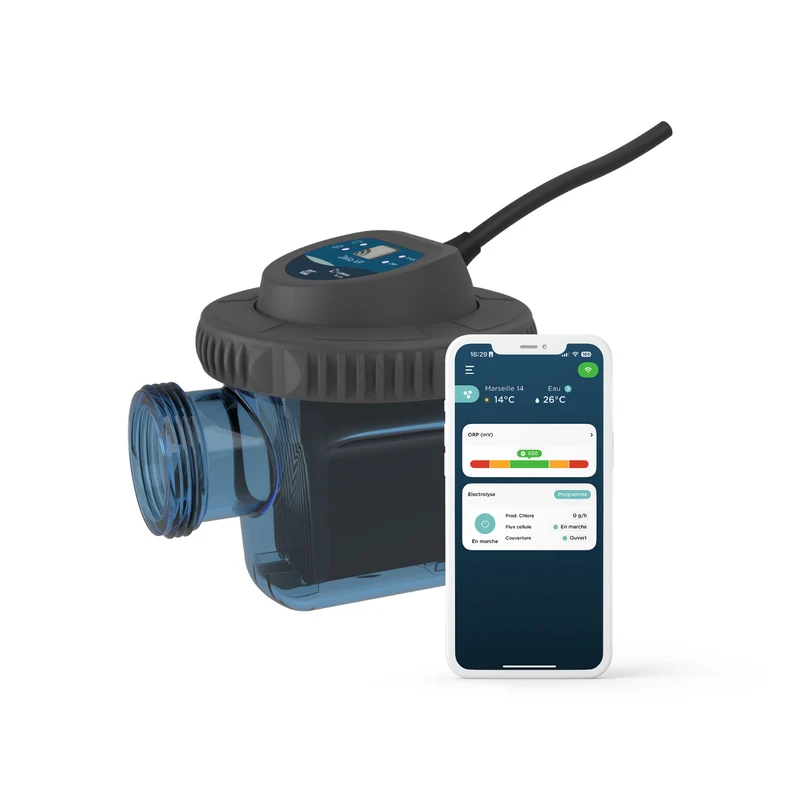 Électrolyseur Connecté CCEI Zelia VP S - Piscine 30 m³