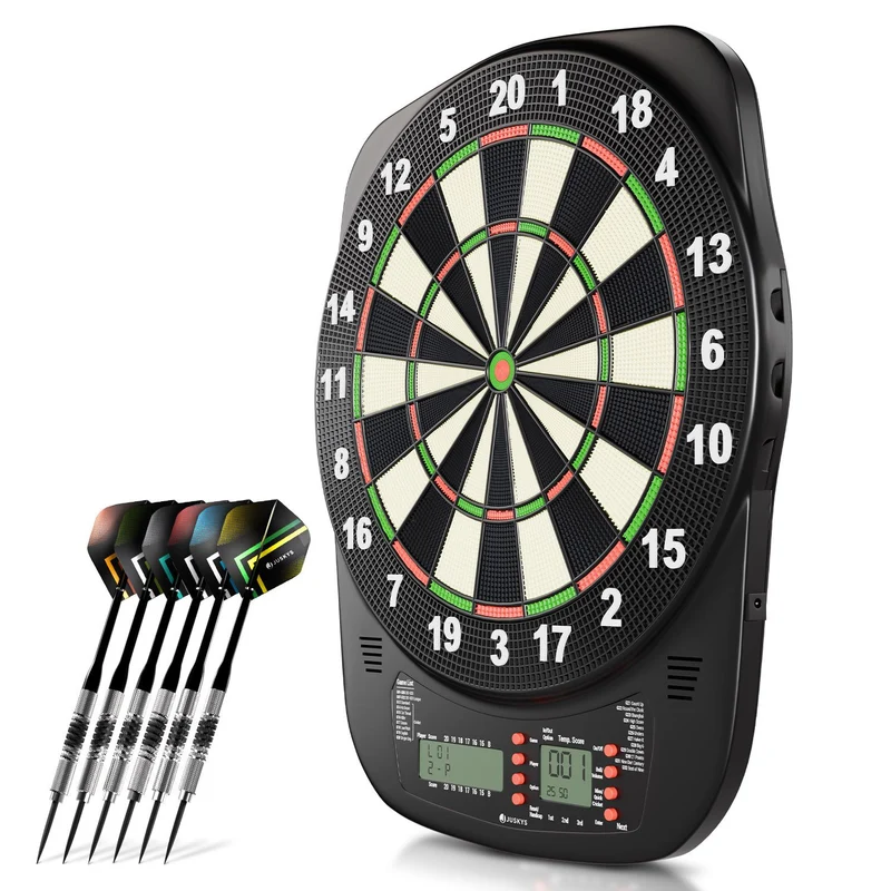 Cible de fléchettes électronique – 32 jeux