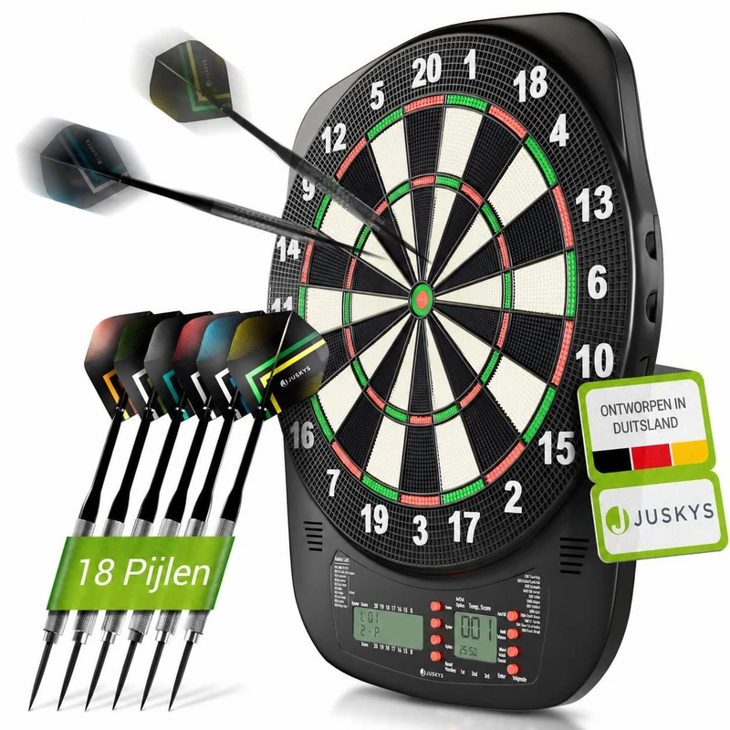 Cible de fléchettes électronique – 32 jeux