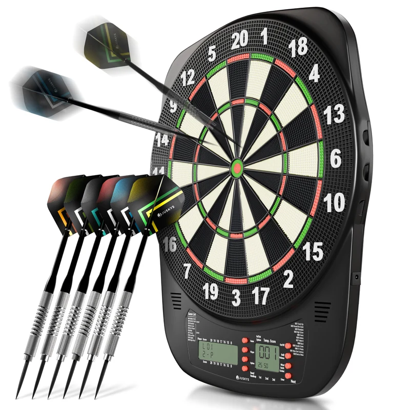 Cible de fléchettes électronique – 32 jeux
