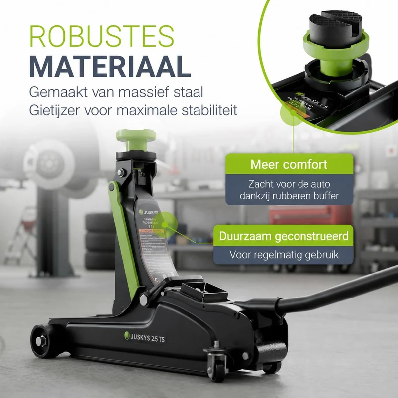 Cric de voiture hydraulique 2,5 t – avec boîte de transport