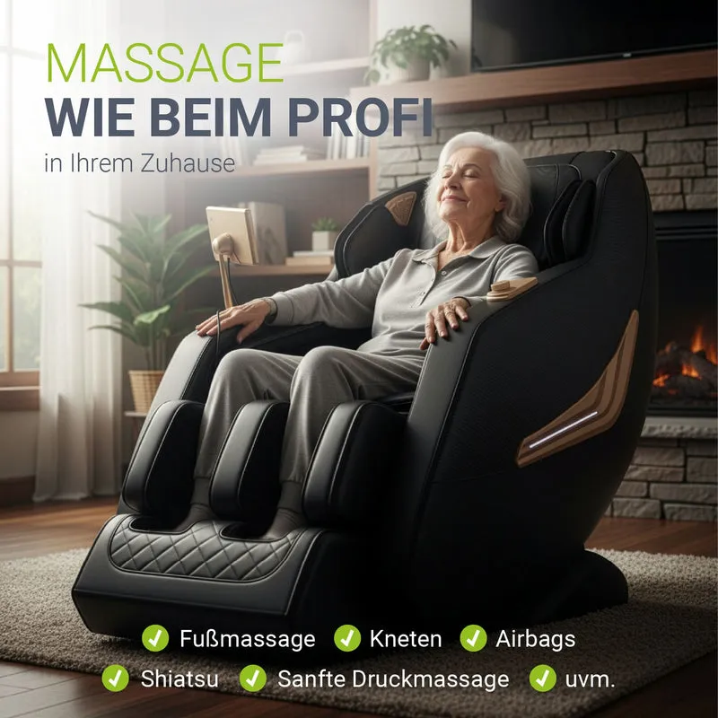 Fauteuil de massage Paros – chauffage et Bluetooth