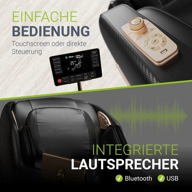 Fauteuil de massage Paros – chauffage et Bluetooth
