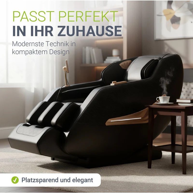 Fauteuil de massage Paros – chauffage et Bluetooth