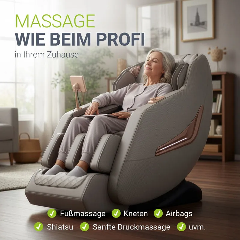 Fauteuil de massage Paros – chauffage et Bluetooth
