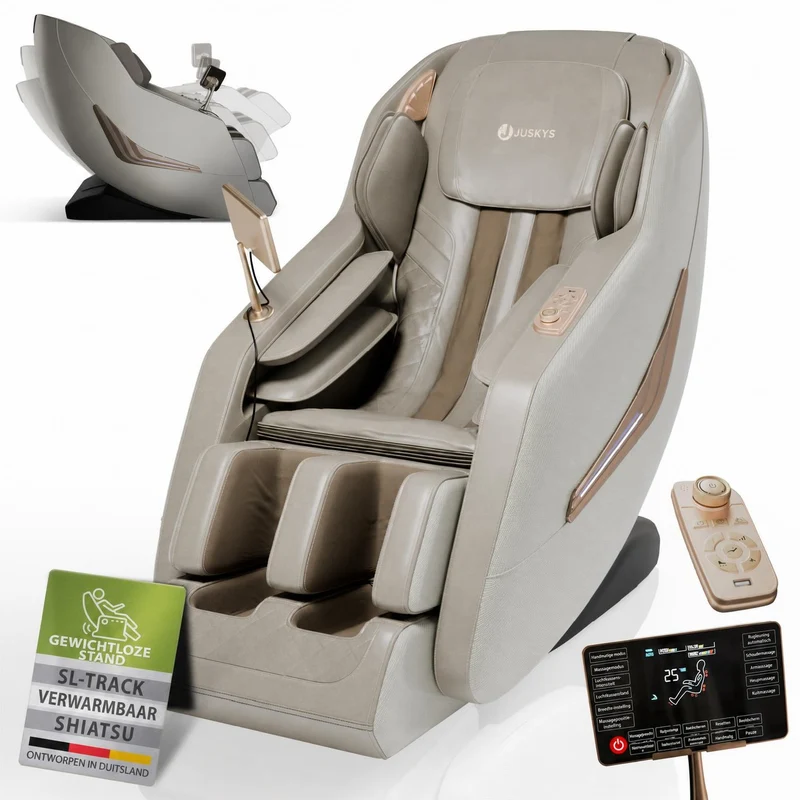 Fauteuil de massage Paros – chauffage et Bluetooth