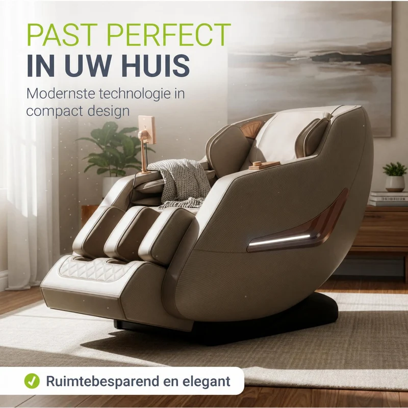 Fauteuil de massage Paros – chauffage et Bluetooth