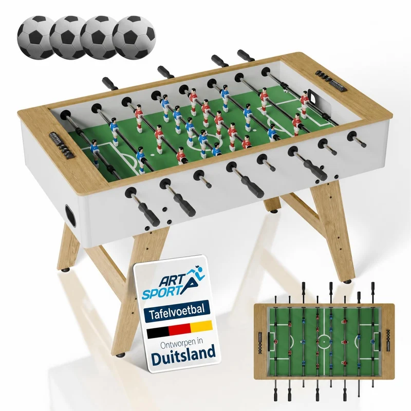 Baby-foot ProKick – pour enfants et adultes, noir