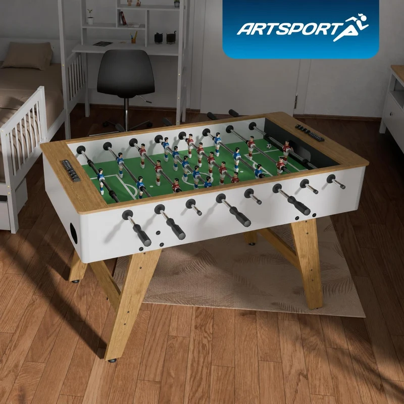 Baby-foot ProKick – pour enfants et adultes, noir