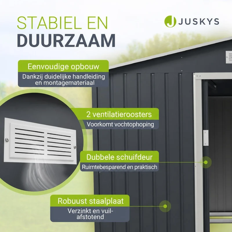 Abri à outils en métal