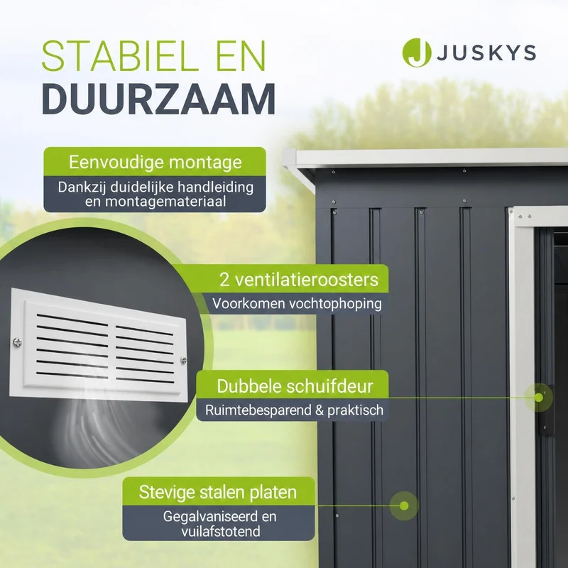 Abri à outils en métal