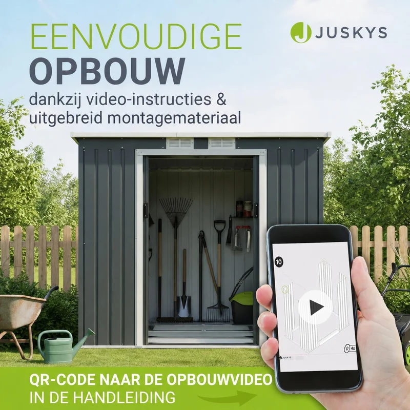 Abri à outils en métal