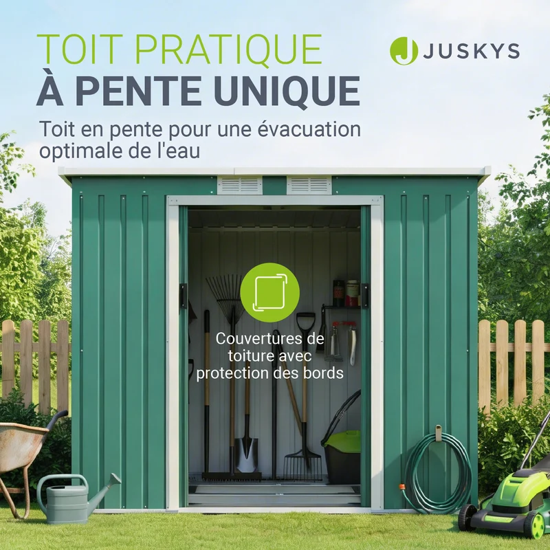 Abri à outils en métal
