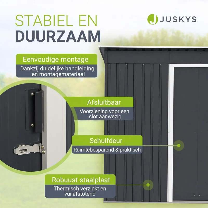 Abri à outils en métal