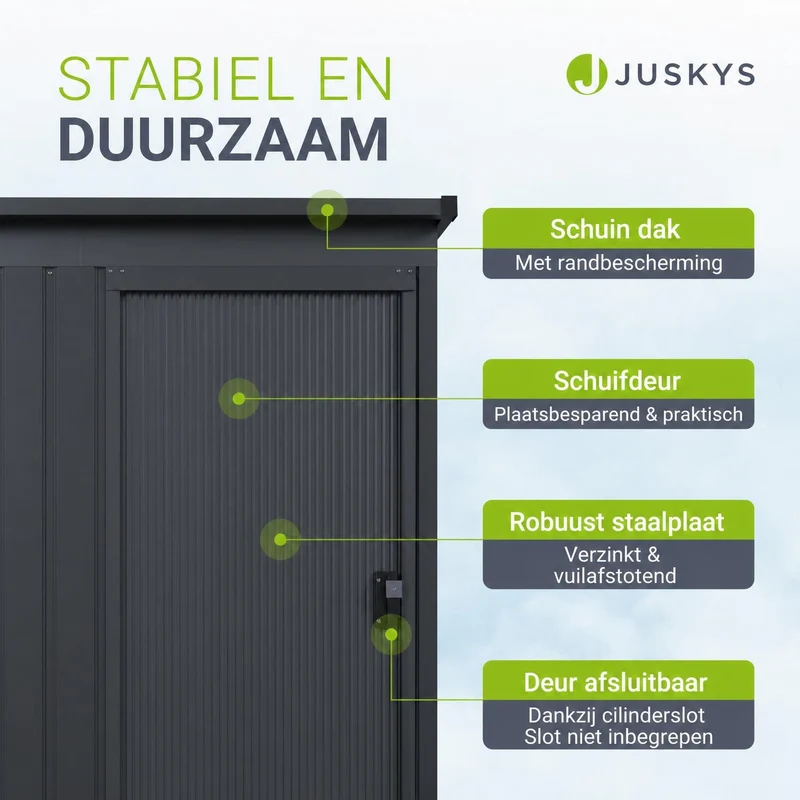 Abri à outils en métal