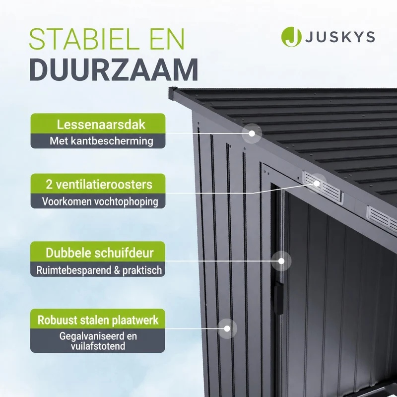 Abri à outils en métal